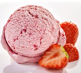 Glace fraise
