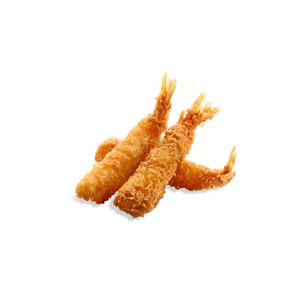 Crevettes tempura